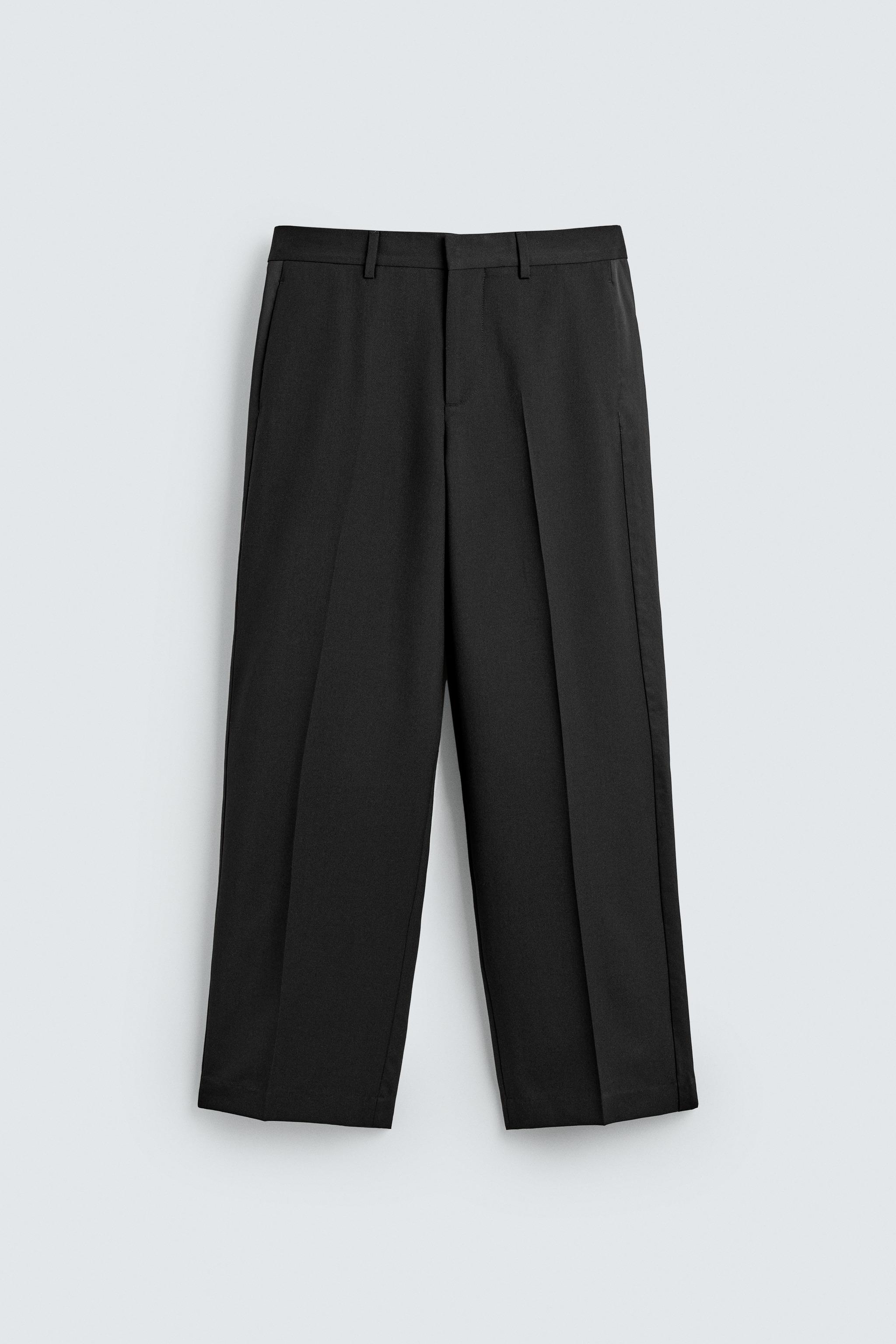 LIMITED EDITION WOOL TUXEDO PANTS